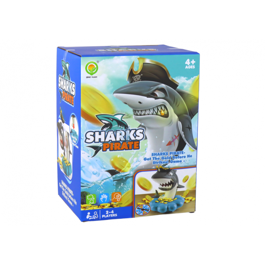 Lean Arcade Game Shark Pirate Explodes Coin Drawing Wheel – 2