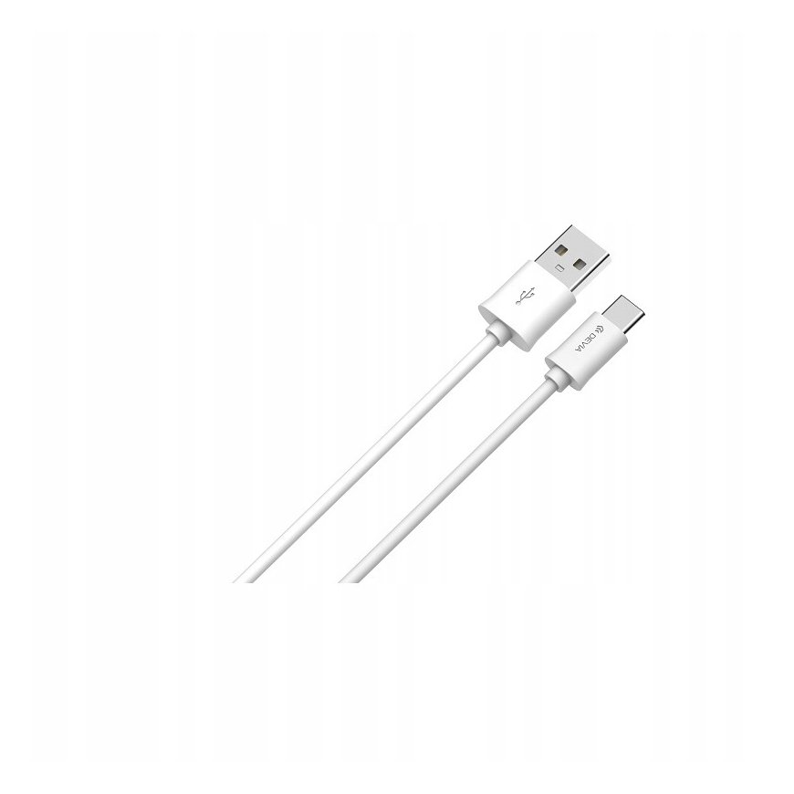Devia cable Smart USB - USB-C 2,0 m 2,1A white – 2