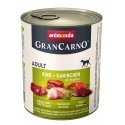 animonda GranCarno beef + rabbit with herbs Pētersīļi, Liellopu gaļa, Trusis Pieaudzis suns 800 g