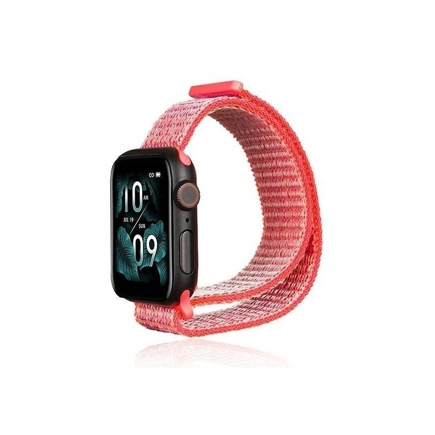 Beline pasek Apple Watch Nylon 38|40|41mm różowy |hot pink