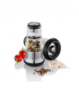 Paprika- ja soolaveski hõbe GEFU X-PLOSION G-34623