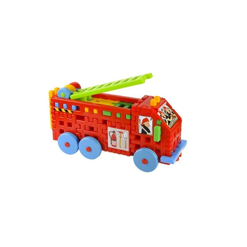 Baczek Constructional Blocks Fire Brigade