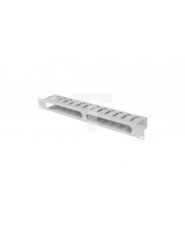 Lanberg Organizer Kabli 19''1U z zaślepką typ A szary