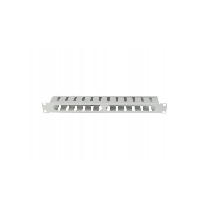 Lanberg Organizer Kabli 19''1U z zaślepką typ A szary – 2