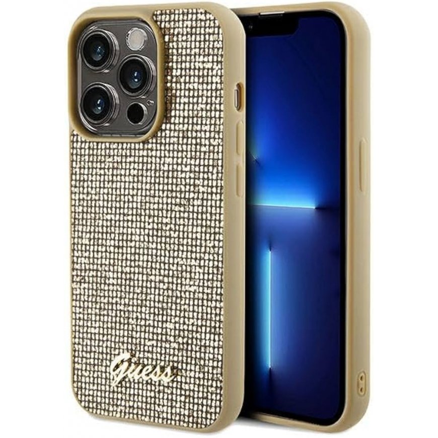 Guess GUHCP14LPMSDGSD iPhone 14 Pro 6.1" złoty|gold hardcase Dis