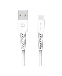Swissten USB - USB-C 1.0m biały