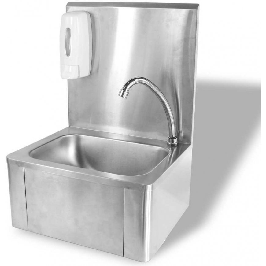 Hendi Contactless stainless steel multi-hand sink