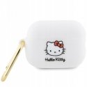 Hello Kitty HKA33DKHSH Airpods 3 cover biały|white Silicone 3D K