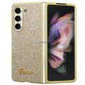 Guess GUHCZFD5HGGSHD F946 Z Fold5 złoty|gold hardcase Glitter Sc Guess GUHCZFD5HGGSHD F946 Z Fold5 złoty|gold hardcase Glitter Sc