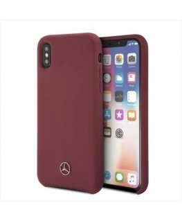 Mercedes MEHCPXSILRE iPhone X| Xs hard case czerwony|red