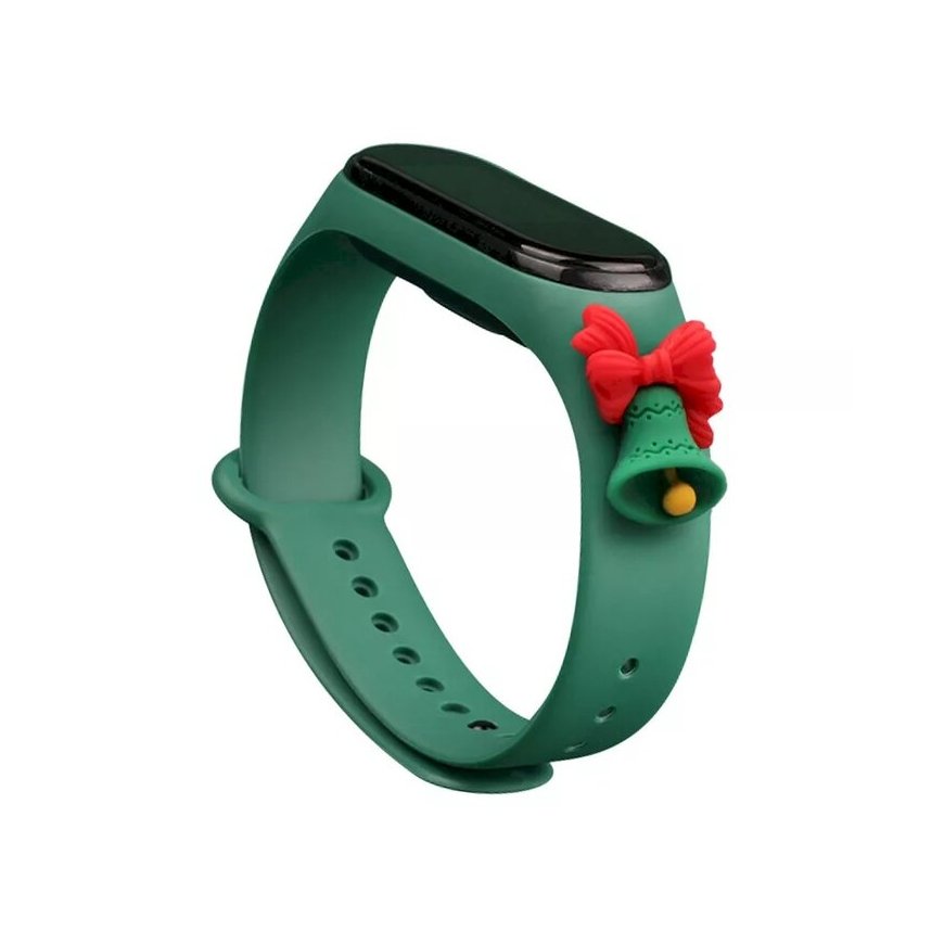 Fusion Xmas Bell for Xiaomi Mi Band 3 | 4 light green