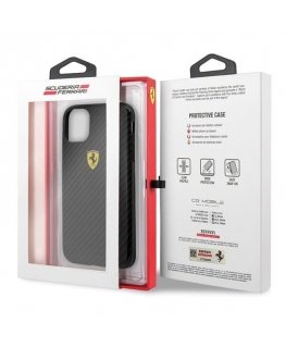 Ferrari Hardcase FESPCHCN65CBBK Protect Silicone Case For Apple