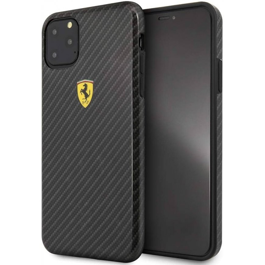 Ferrari Hardcase FESPCHCN65CBBK Protect Silicone Case For Apple – 2