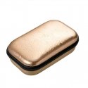 Pencil case ZIPIT Metallic Box, ZPP-MT1, Gold Pencil case ZIPIT Metallic Box, ZPP-MT1, Gold