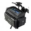 Torba na ramę roweru WILDMAN GS6 uchwyt rowerowy czarna|black