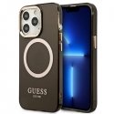 Guess GUHMP13LHTCMK iPhone 13 Pro | 13 6,1" czarny|black hard ca