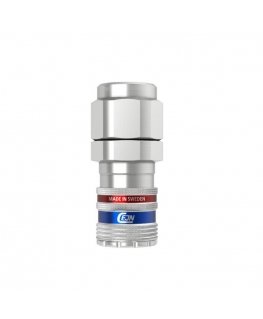 Quick connector for hoses CEJN eSafe 11x16mm 410 ser.