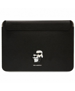 Karl Lagerfeld Sleeve KLCS16SAKCPMK 16" black|black Saffiano Kar