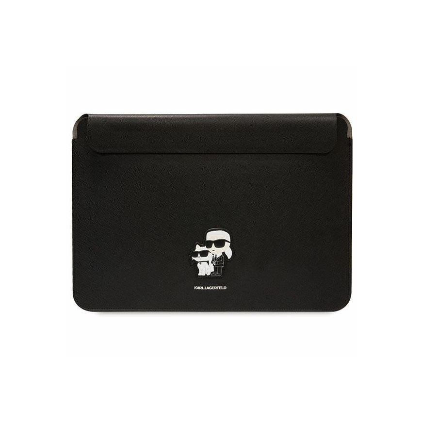 Karl Lagerfeld Sleeve KLCS16SAKCPMK 16" black|black Saffiano Kar