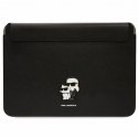 Karl Lagerfeld Sleeve KLCS16SAKCPMK 16" black|black Saffiano Kar
