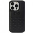 Audi GT Synthetic Leather iPhone 15 Pro Max 6.7" czarny|black ha Audi GT Synthetic Leather iPhone 15 Pro Max 6.7" czarny|black ha