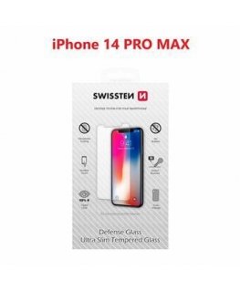 Swissten Ultra Slim Tempered Glass Premium 9H Screen Protector Apple iPhone 14 Pro Max
