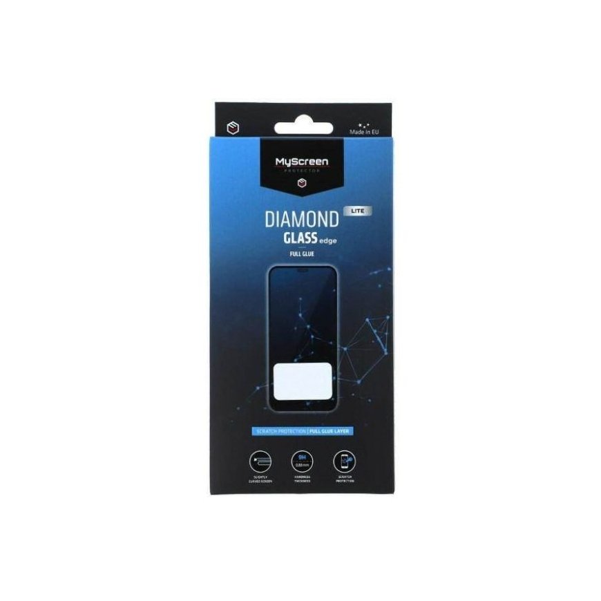MS Diamond Glass Edge Lite FG Oppo A17 A17K czarny|black Full Gl – 2
