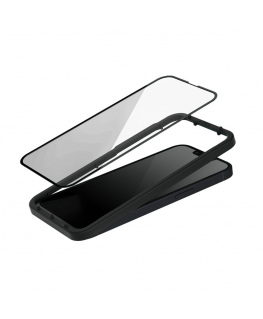 Fusion EDGE 5D phone tempered glass with installation frame for