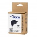 Akyga AK-TB-23 virta-adapteri ja vaihtosuuntaaja Sisätila 10 W Musta