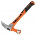 Hammer-vine puller with extra long neck, fiberglass handle, 510g Truper® Hammer-vine puller with extra long neck, fiberglass handle, 510g Truper®
