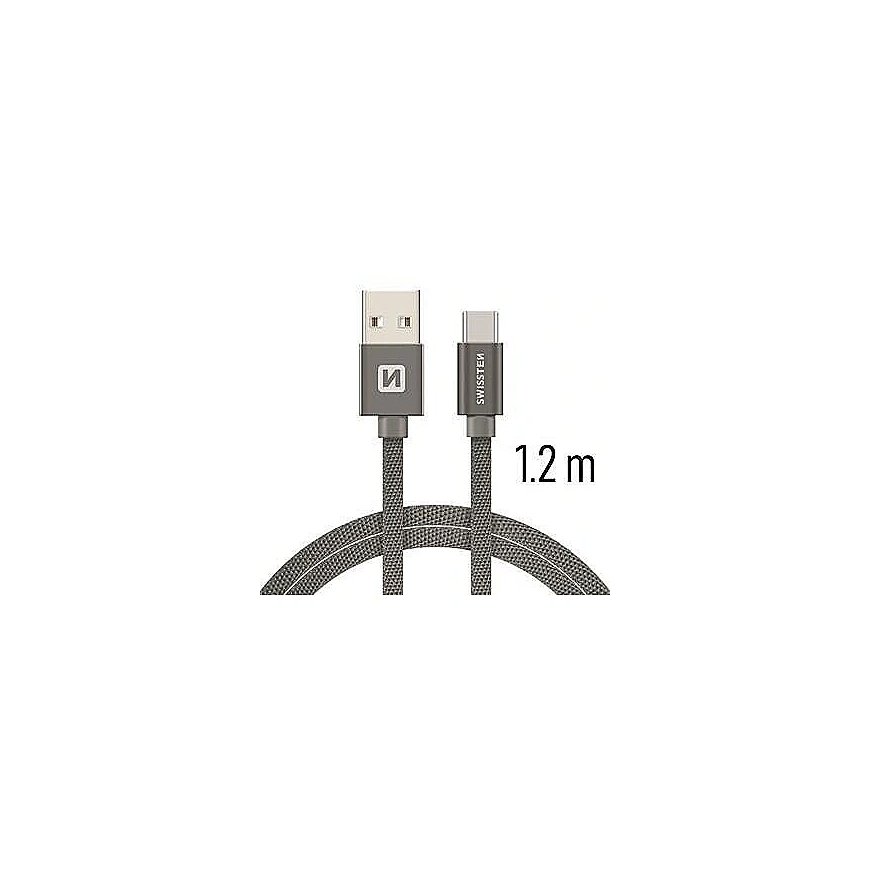 Swissten Textile Universal Quick Charge 3