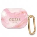 Guess GUAPUNMP AirPods Pro cover pink|pink Marble Collection Guess GUAPUNMP AirPods Pro cover pink|pink Marble Collection