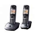 Panasonic KX-TG2512 DECT telefonas Skambintojo ID Pilka Panasonic KX-TG2512 DECT telefonas Skambintojo ID Pilka
