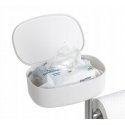 Stojak na papier i szczotkę wc z półką i koszem RIVAZZA, 4w1, WENKO
