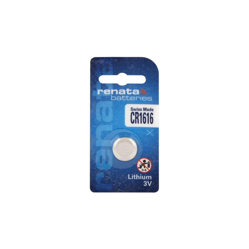 Renata CR1616-1BB Blister Pack 1pcs. – 2