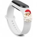 Fusion Xmas Santa for Xiaomi Mi Band 5 | Mi Band 6 white Fusion Xmas Santa for Xiaomi Mi Band 5 | Mi Band 6 white