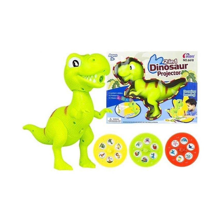 Lean Children`s toy projector Dinosaur 18P