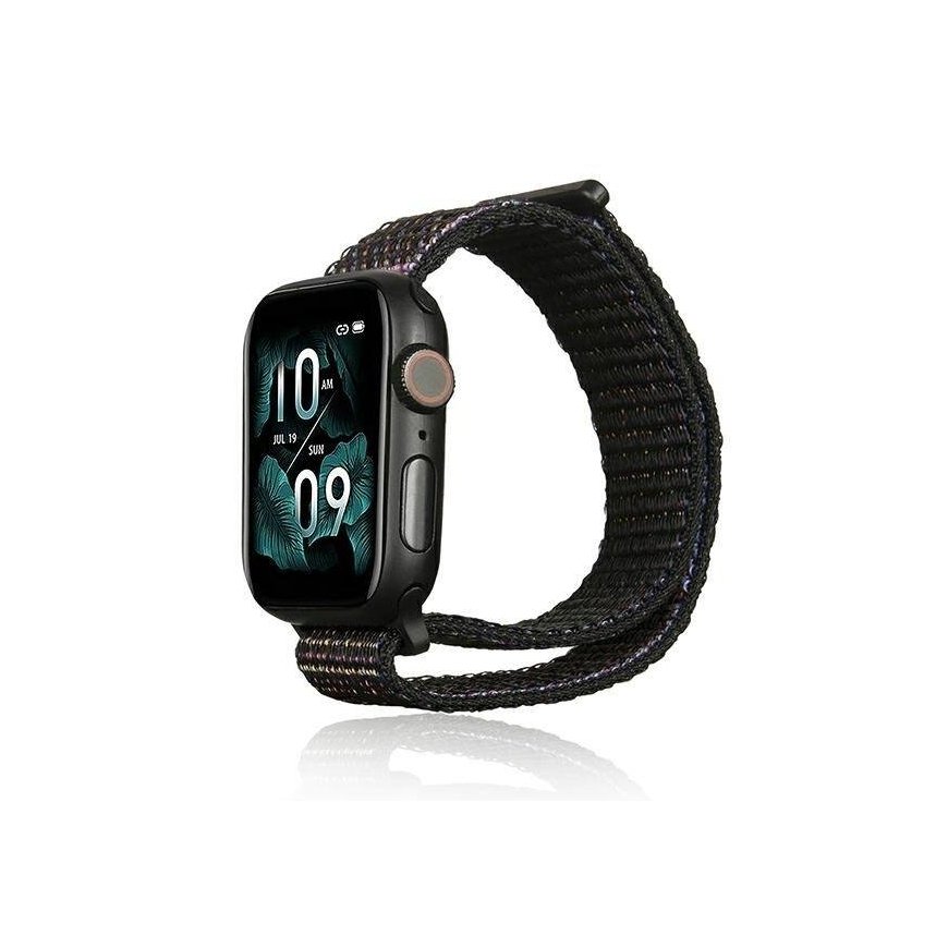 Beline pasek Apple Watch Nylon 38|40|41mm czarny |black – 2