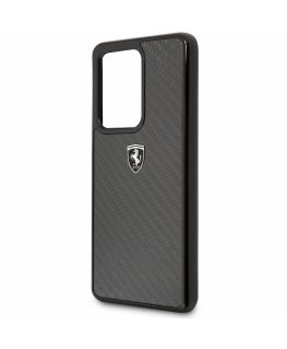 Ferrari Hardcase FEHCAHCS69BK S20 Ultra G988 black|czarny Carbon