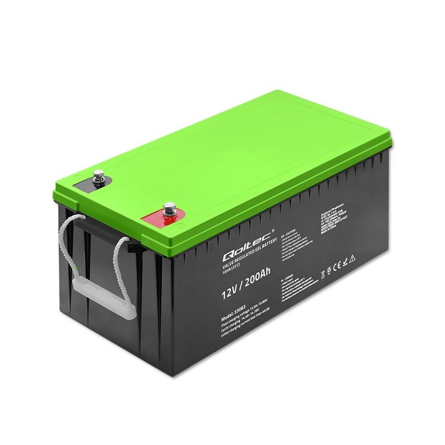 Qoltec 53083 Gēla akumulators | 12V