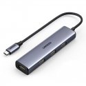 Ugreen USB Type C - 4x USB 3.2 Gen 1 Hub silver (CM473 20841) Ugreen USB Type C - 4x USB 3.2 Gen 1 Hub silver (CM473 20841)