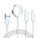 Joyroom S-IW007 3 in 1 Cable USB-A Magnetic Charger - Lightning 1.2m - White Joyroom S-IW007 3 in 1 Cable USB-A Magnetic Charger - Lightning 1.2m - White