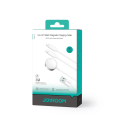 Joyroom S-IW007 3 in 1 Cable USB-A Magnetic Charger - Lightning 1.2m - White Joyroom S-IW007 3 in 1 Cable USB-A Magnetic Charger - Lightning 1.2m - White