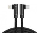 Swissten kątowy Arcade USB-C - Lightning 1.2m czarny Swissten kątowy Arcade USB-C - Lightning 1.2m czarny