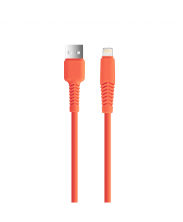 Setty cable USB - Lightning 1,5 m 2,1A KSA-L-1.5210 orange