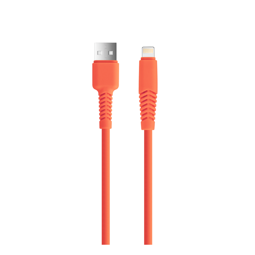 Setty cable USB - Lightning 1,5 m 2,1A KSA-L-1.5210 orange