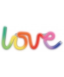 TelForceone Neon LED RGB LOVE FLRN01 + RC Forever Light