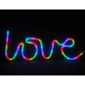 TelForceone Neon LED RGB LOVE FLRN01 + RC Forever Light