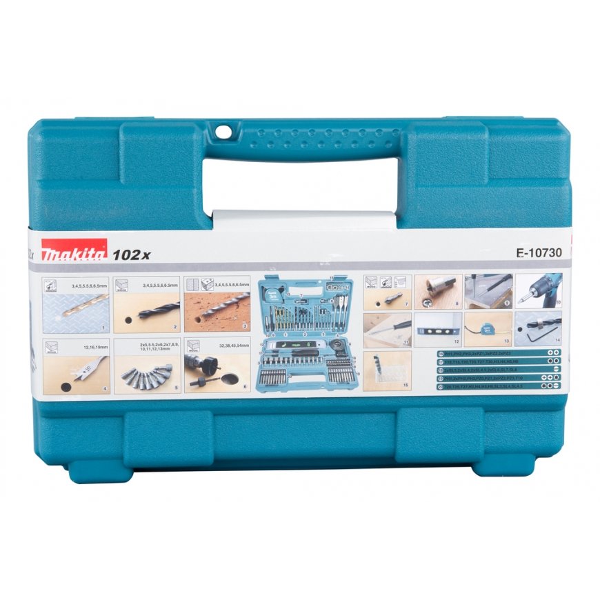 Makita E-10730 сверло Набор сверел 102 шт – 5