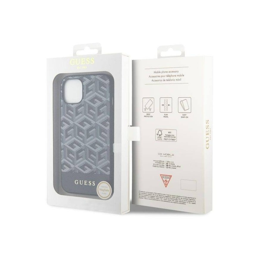 Guess GUHMP14MHGCFSEK iPhone 14 Plus 6.7" czarny|black hardcase